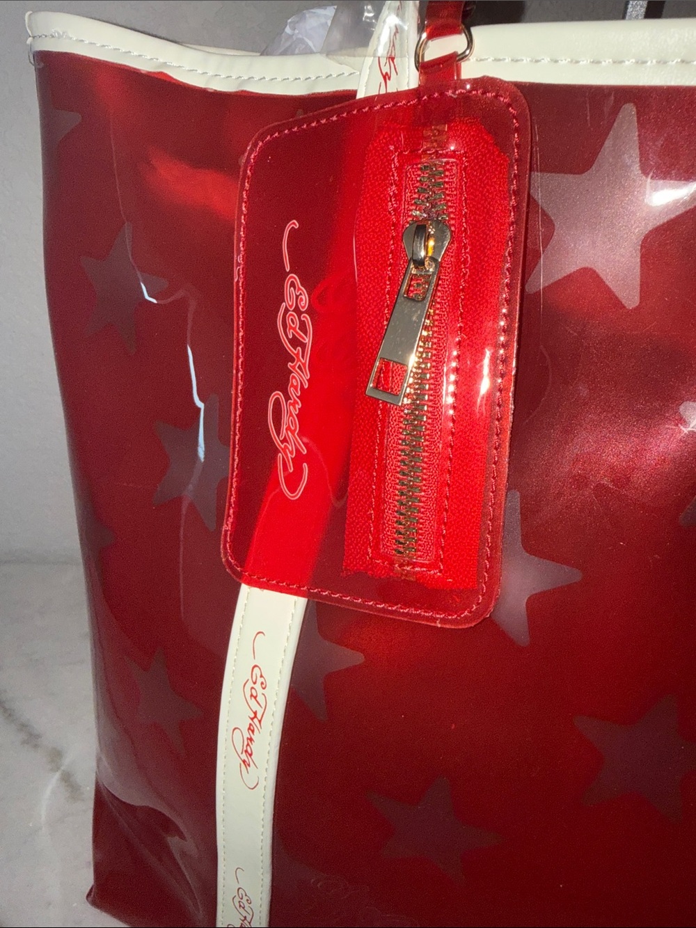 ED HARDY 3-PIECE RED TATTOO BUNDLE-NWT - Picture 9 of 10
